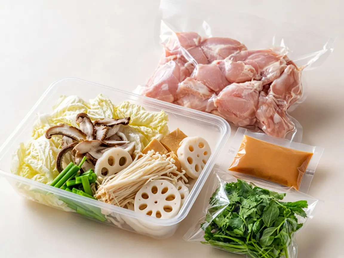 Lẩu gà đóng gói