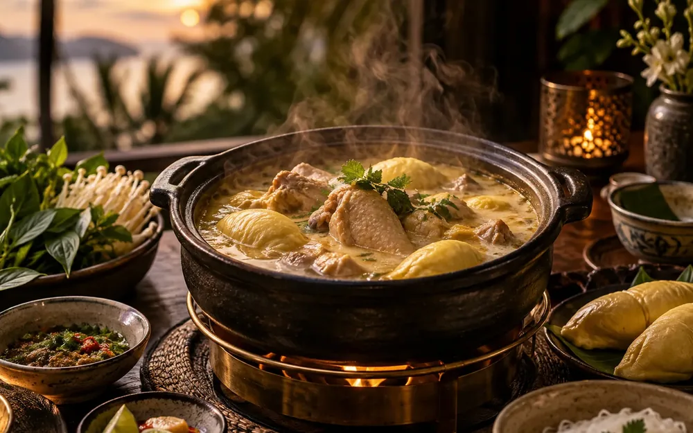 Lẩu gà sầu riêng đặc biệt — giao tận nhà TP.HCM